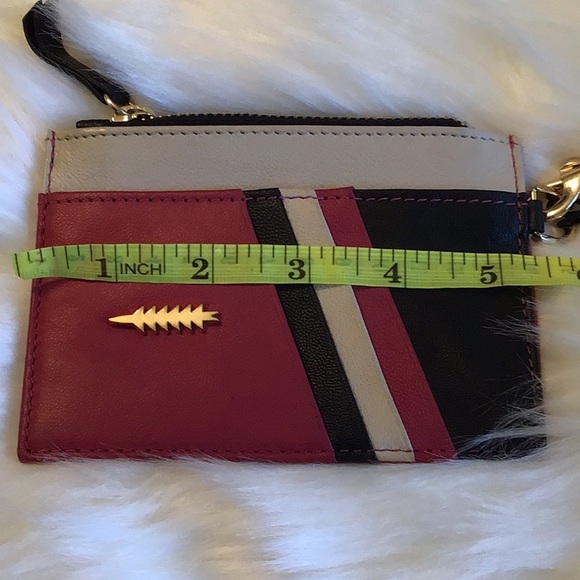 Thacker Amber Leather Wallet/Wristlet - Picture 6 of 7